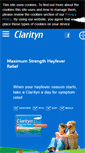 Mobile Screenshot of claritynallergy.co.uk